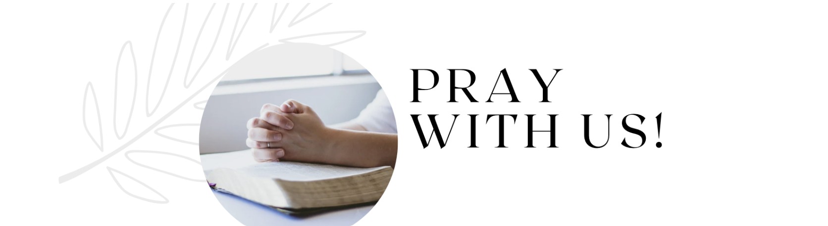 Pray with Us